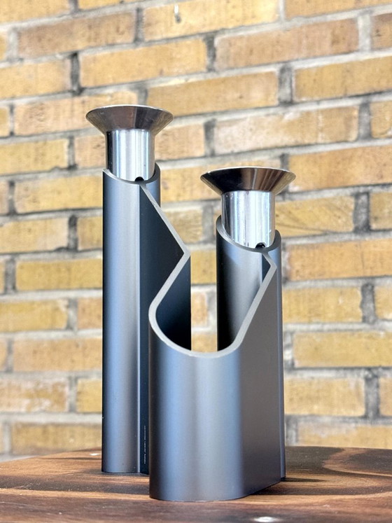 Candelabro Laberinto Georg Jensen – Lene Munthe – Portavelas, Aluminium (photo 7 of 10)