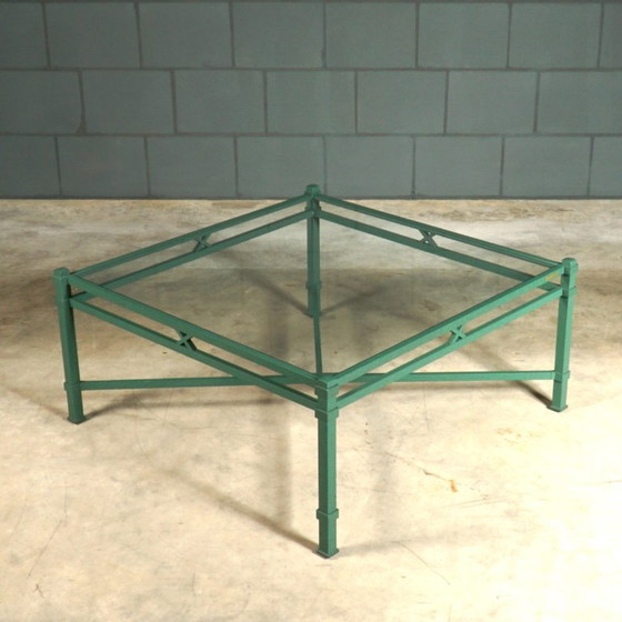 Designer Coffee Table “Etrusque” – Pierre Vandel – 70s/80s – Glass, Vintage (photo 8 of 9)