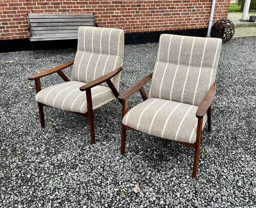 Mid Century Designer Teak Sessel JAROSLAV SMIDEK TON