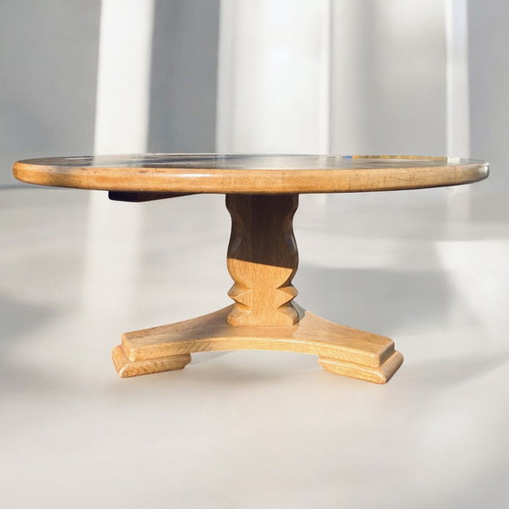 Table basse danoise en chêne des années 60, 110cm., Tables basses, Bois, Beige (photo 5 sur 8)