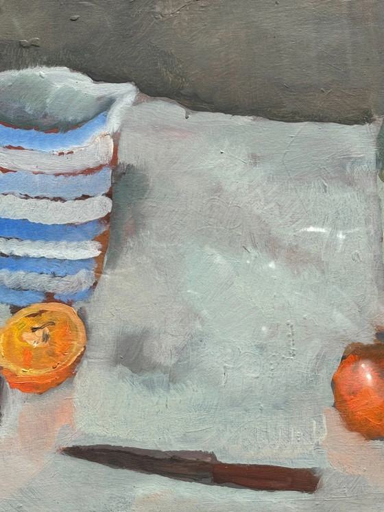 Still Life Oil Painting on Board by Domenico Cantatore 1960s – Paintings & Drawings (photo 8 of 9)