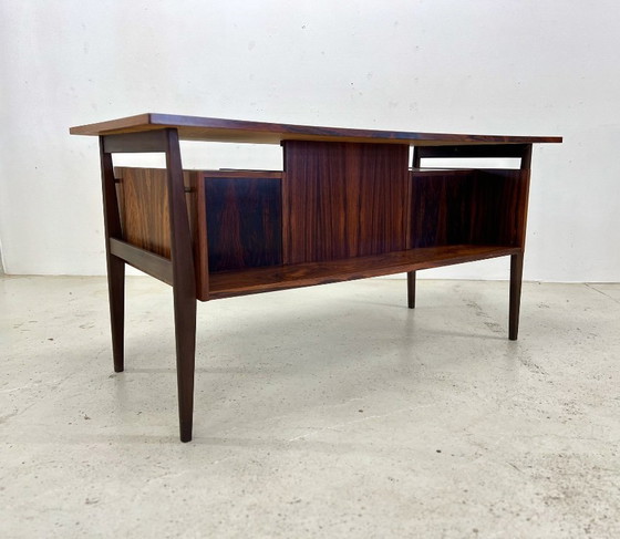 Image 1 of Rosewood Desk By Gunnar Nielsen For Tibergaard