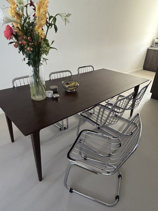 6x Gastone Rinaldi chair