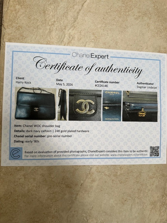 Image 1 of Chanel Wallet on Chain Schultertasche (aus den 80er Jahren)