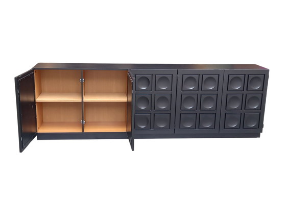 Image 1 of Brutalistisch dressoir van Frans Defour, model "Torino", jaren 70