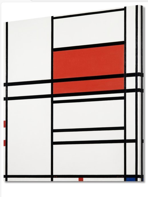 Image 1 of Piet Mondrian ---Composition n° 4 --de 1942