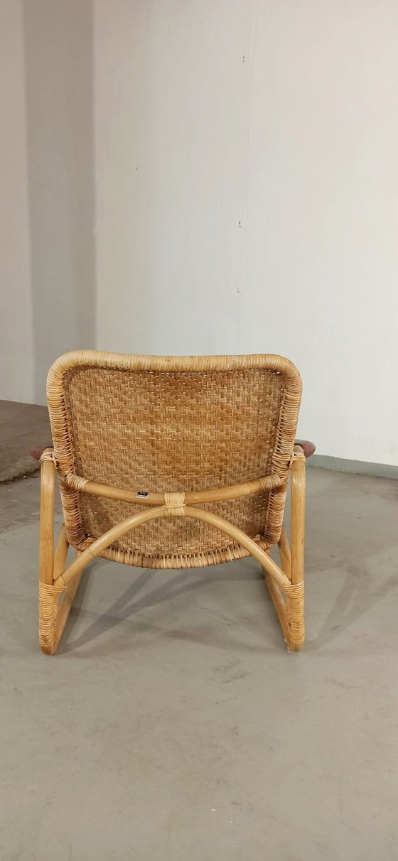 Image 1 of Sillón Yamakawa de bambú y ratán