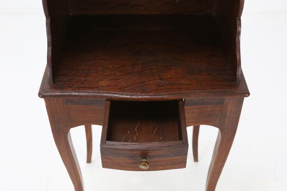 Image 1 of Raro comodino in legno in stile Luigi XV, Francia, ca. 1900