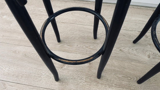 Image 1 of 2 Vintage Thonet style barkrukken jaren 70-80