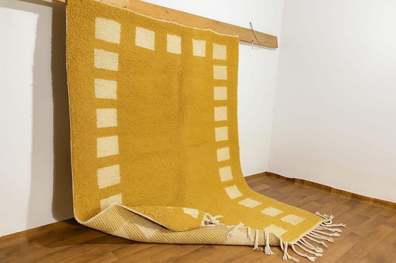 Image 1 of Alfombra de lana pura hecha a mano, artesanía tradicional, tamaño 150/250 cm.