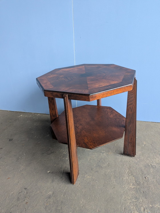 Sidetable Art Deco/ Amsterdamse School – Bijzettafels, Wood (photo 6 of 13)