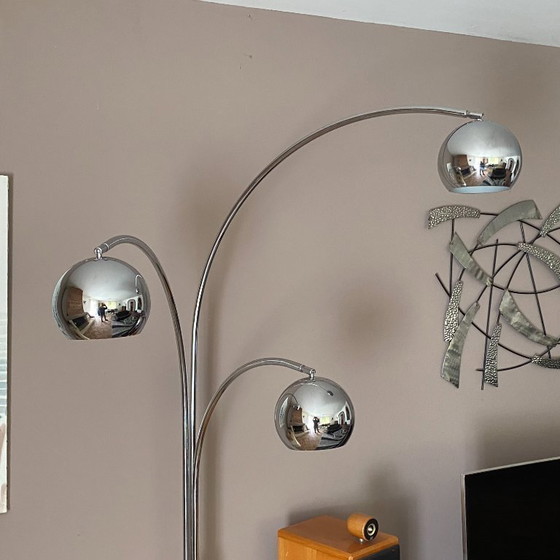 Image 1 of MUGUET floor lamp by Goffredo REGGIANI. 1970.