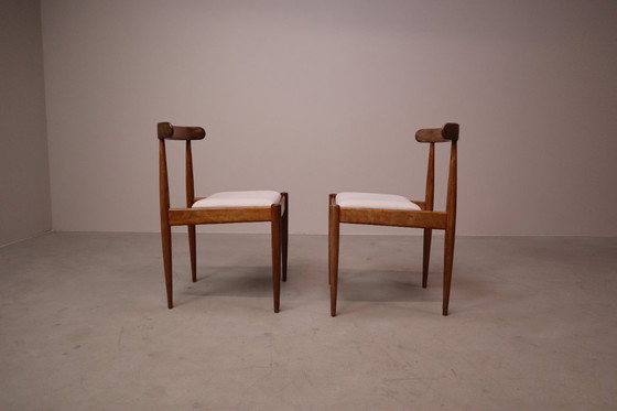 Image 1 of Set of six Alfred Hendrickx Model 500 dining chairs in Rosewood