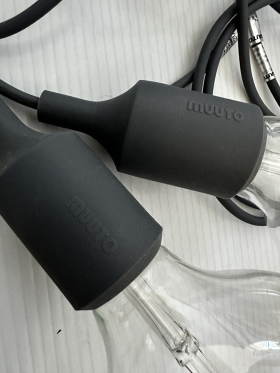 Image 1 of Muuto pendant lamp fitting light gray