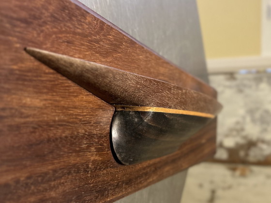 Image 1 of Wooden boat hanging decoration