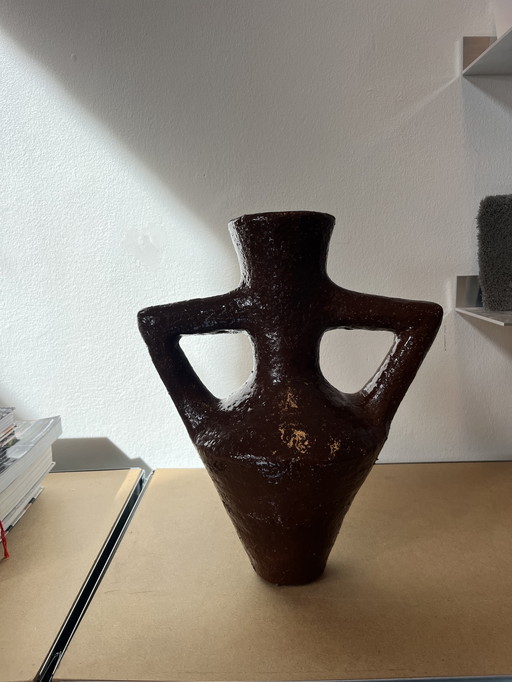 Lemon vase by Jade Paton ceramics