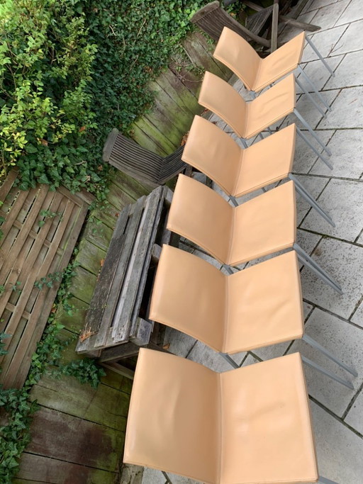 Set di 6 sedie Zanotta