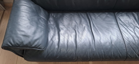 Image 1 of De Sede 3-Seater Sofa Leather Blue