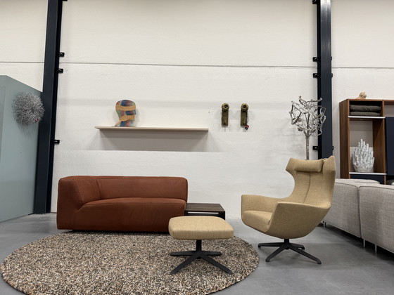 Image 1 of Design On Stock Nosto Armchair With Footstool Bardal Sahara