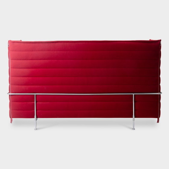 Vitra Alcove Sofa, rot, 238 x 136 cm – Metal, Textile (photo 4 of 7)