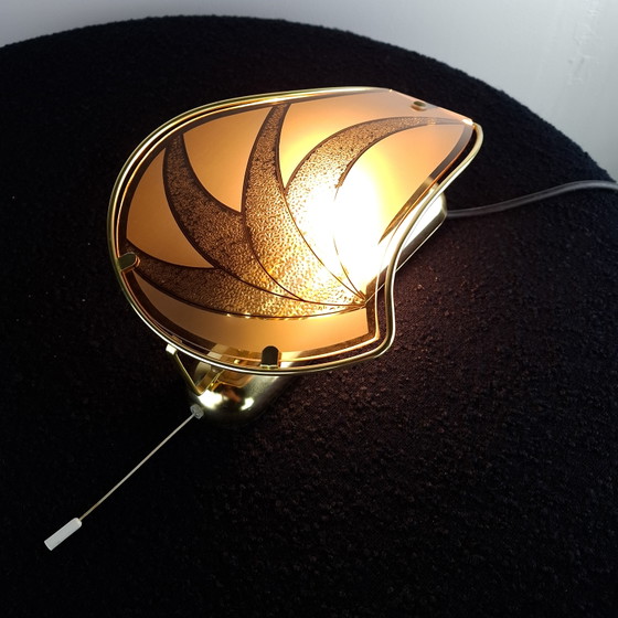 Image 1 of Vintage wandlamp Hollywood regency jaren 70