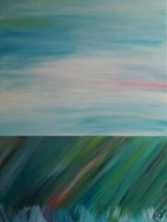 Image 1 of Les roselières - Lumière au-dessus de la terre