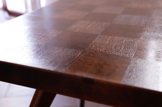 Image 1 of Square Retro Coffee Table by Jindřich Halabala