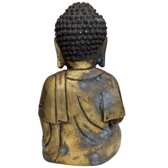 Old Chinese Bronze Shakyamuni Buddha – Early 20th Century – Decorative Objects (photo 5 of 9)