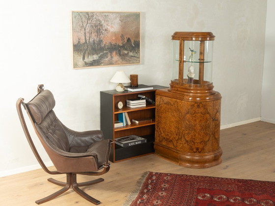 Image 1 of Vintage Art Deco vitrinekast uit de jaren 1930