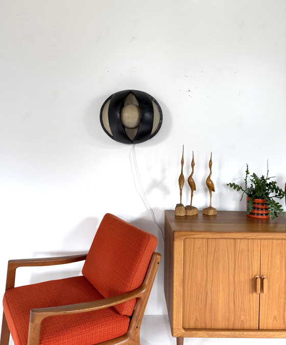Lampada da parete vintage Vitalist in ceramica, anni '70 – Applique (photo 3 of 15)