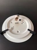 Lampada da soffitto vintage IKEA a forma di piramide T9317 — Teepee in vetro satinato, anni '90