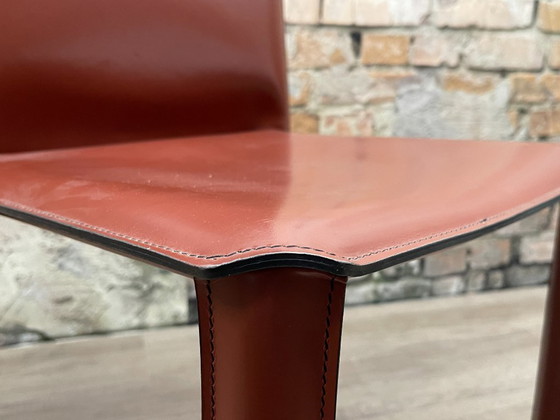 Image 1 of Ensemble de 2 tabourets De Couro du Brésil