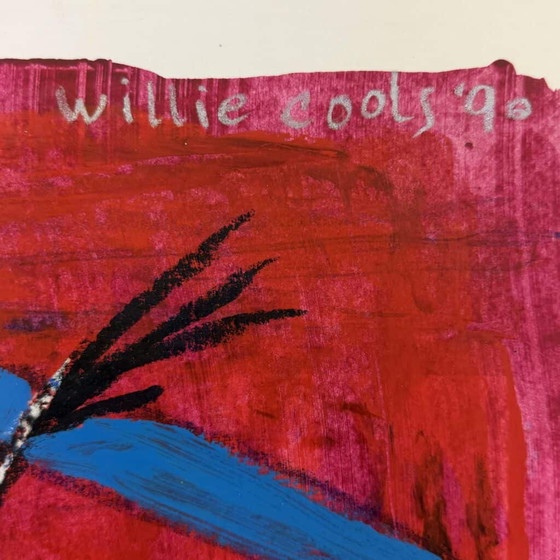 Oil on paper ‘fantasised girlfriends’ by Willie Cools – Paintings & Drawings, Canvas, Abstract (photo 9 of 12)