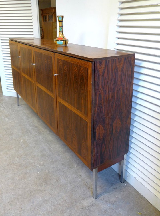 Image 1 of Prachtig midcentury vintage palissander highboard wandkast