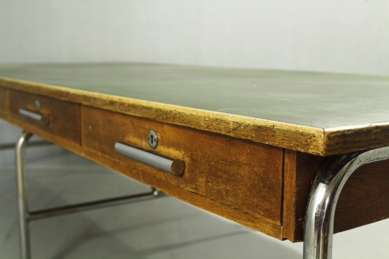 Scrivania Bauhaus XXL, anni '30 – Scrivanie, Wood (photo 11 of 19)