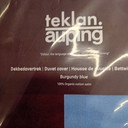 Copripiumino Auping Teklan bordeaux 140 x 220 cm