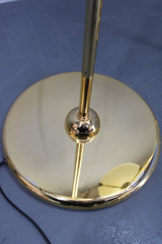 Image 1 of 1980er Jahre Paar VeArt-Murano Stehlampen in Messingausführung ,Italien