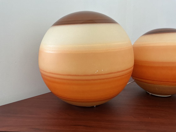 Image 1 of 3 lampade a globo Wofi anni '80