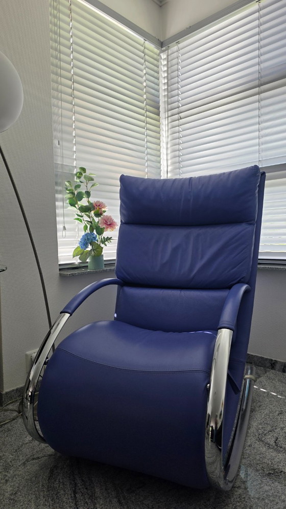 Canguro Punkt & Comma Leolux by Stefan Heiliger – Chairs and lounge chairs, Leather, Metal (photo 2 of 9)