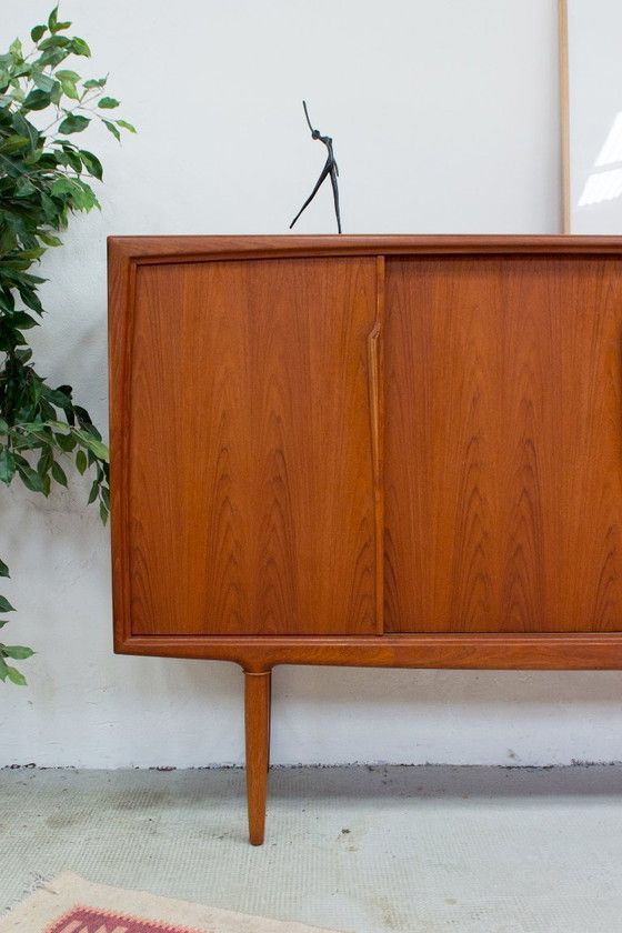 Image 1 of Aco Mobler Axel Christensen Highboard Dressoir Vintage Teakhout