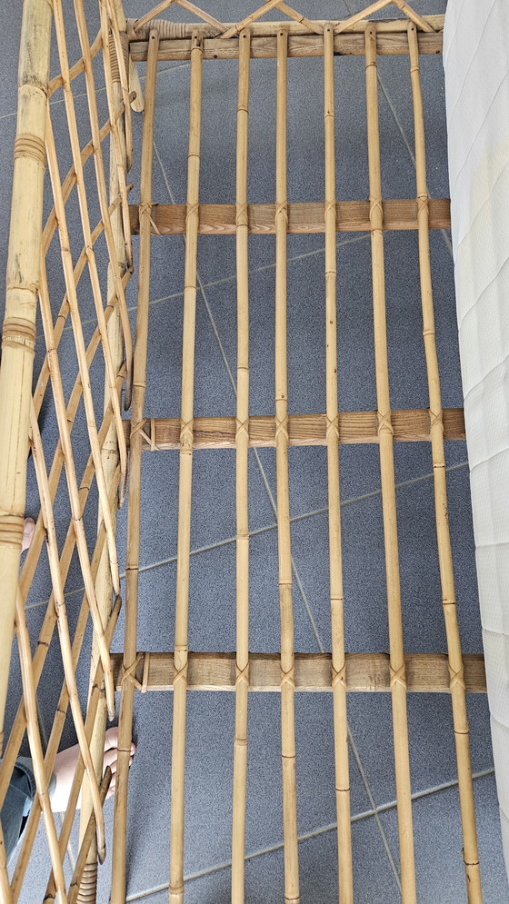 Image 1 of Lettino in rattan per bambini