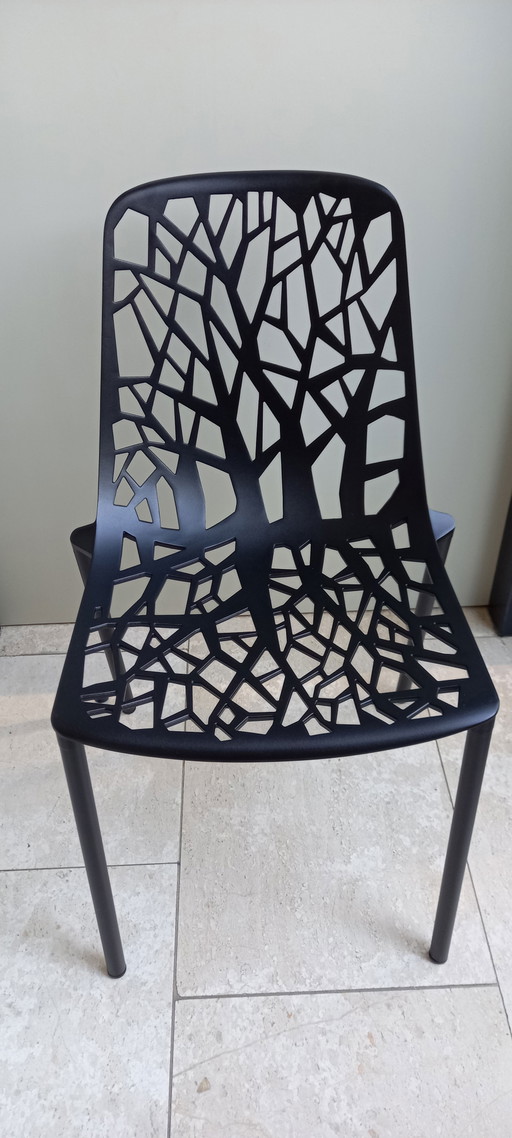 6x Forest stoelen