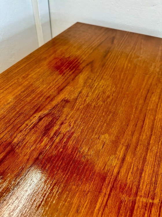 Vintage XL Dressoir Fredericia Teak Deens Design Jaren 70, Hout, Bruin (foto 5 van 15)