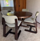 4 sedie da pranzo danesi – Mid Century