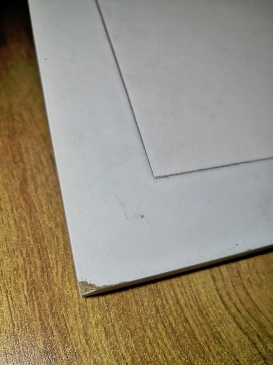 Image 1 of Vintage welterustenlijst / Teddybeer onder de dekens / jaren 90