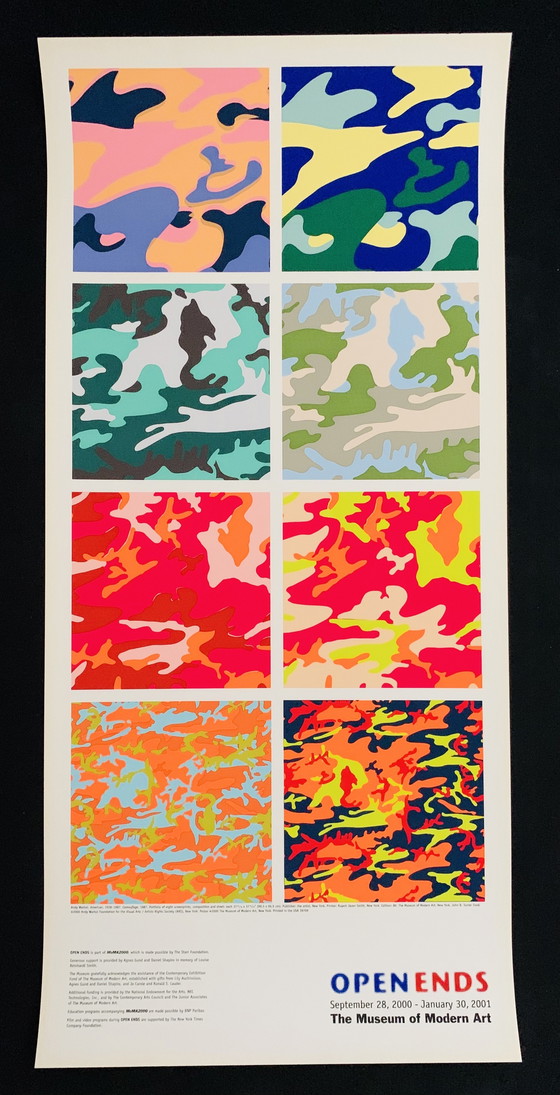 Image 1 of Andy Warhol, Gesigneerd Met Registratie In Impressum Copyright 'De Andy Warhol Foundation For The Visual Arts, Inc.' Offsetlitho