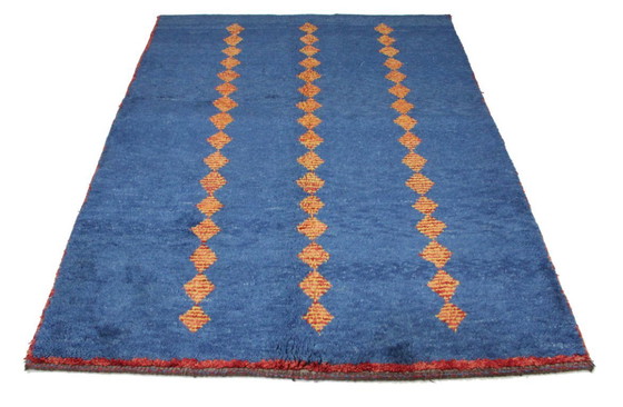 Image 1 of Original Perserteppich Gabbeh Ghashghai Orientteppich 193 cm x 153 cm Alt Natur