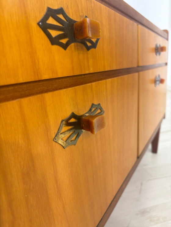 Image 1 of Vintage lowboard, chest of drawers, living room cabinet, hallway cabinet, wardrobe