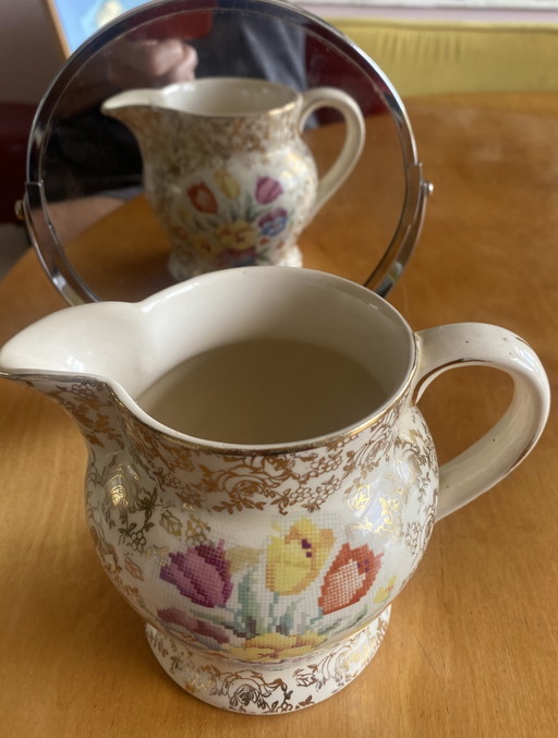 Vintage H&K Tunstall Creamer, 1930s