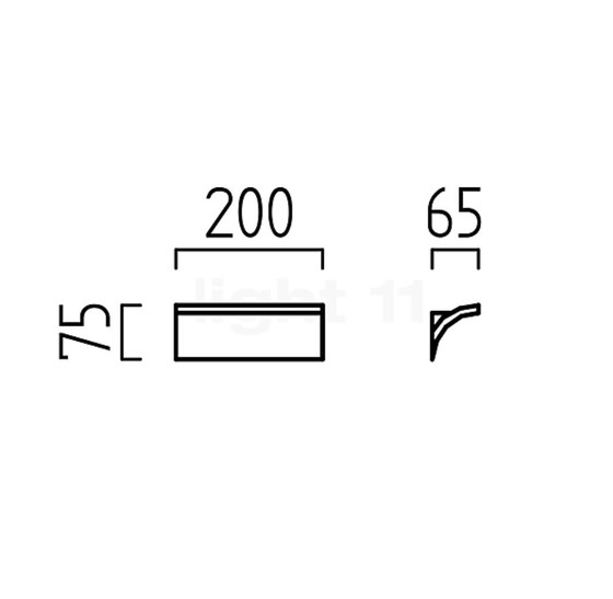 Image 1 of 3x Helestra Adeo Wall Light LED white frosted